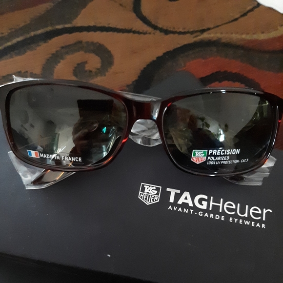 NEW TAG HEUER SUNGLASSES AVANT GARDE EYEWEAR - Picture 7 of 9